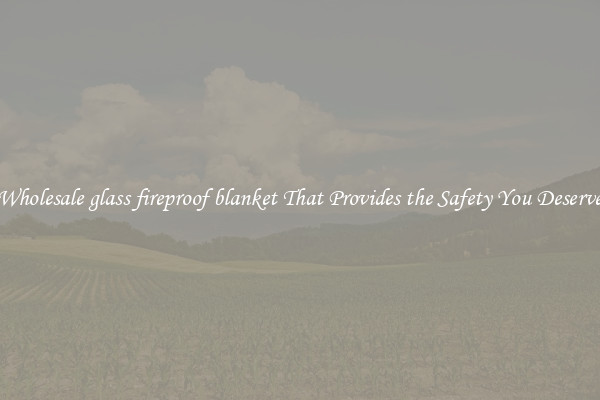 Wholesale glass fireproof blanket That Provides the Safety You Deserve