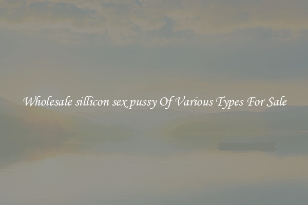 Wholesale sillicon sex pussy Of Various Types For Sale